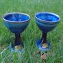 Goblets, Pottery, Louis Mulcahy pottery. Image 4