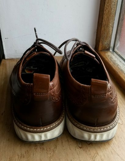 Ecco St1 Hybrid Quality Leather Shoes Size 7(40)