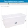 Wham 133 ltr Crystal Box & Lid x 3 Image 4