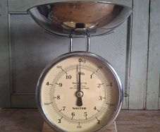 Chrome Salter Kitchen Scale