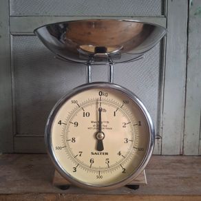 Chrome Salter Kitchen Scale