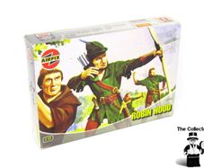 Vintage Airfix 1/72nd Scale Robin Hood A01720 1:72 Scale Series 1 Plastic Figures Rare Item New And Sealed