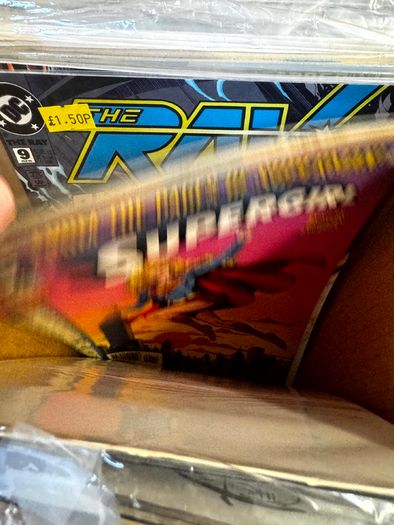 DC Long Comic Box w 250 comics for Sale (2)