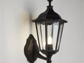 Black Wall Lantern Light