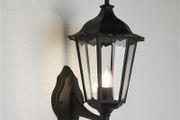 Black Wall Lantern Light