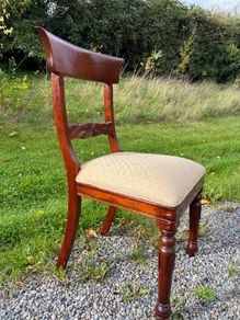antique chairs x 6