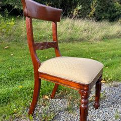 antique chairs x 6