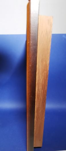 GAA Gaelic Football & Hurling Wall Clock Wood and Brass Irish Sport VGC Working