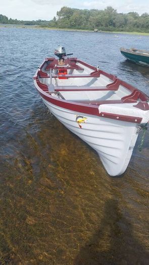 18ft lake boat 4hp mariner engine