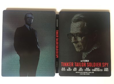 Tinker Tailor Soldier Spy (2011) Gary Oldman, Colin Firth, Tom Hardy, John Hurt, Toby Jones, Mark Strong & Benedict Cumberbatch [Blu-ray Movie STEELBOOK]