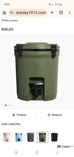 Stanley camping jug