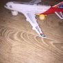 Toy plane light up moving music a380 Image 4