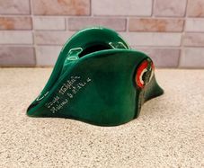 Vintage 1959 Napoleon Hat Ashtray or Paint Brush Rinse and Rest Brienne le Chateau