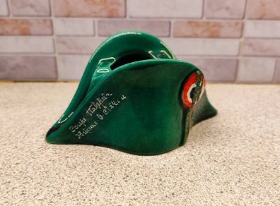 Vintage 1959 Napoleon Hat Ashtray or Paint Brush Rinse and Rest Brienne le Chateau