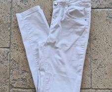 White skinny jeans (River Island 10R)