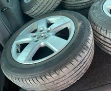 4 genuine good Volkswagen wheels and decent tyres