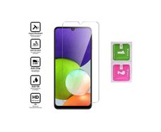 For Samsung Galaxy A22 Tempered Glass Screen Protector Saver Cover Case Friendly New - FHT08SMTG