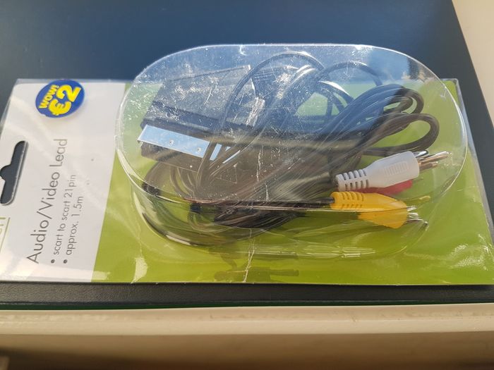 PRICE REDUCED TO SELL!! Brand New Scart To Scart 21 Pin Audio/video Lead
