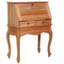 Secretary Desk 78x42x103 cm Solid Mahogany Wood Image 3