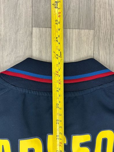Genuine Vintage 2002 Nike Barcelona Away Henrik Larsson Jersey Shirt Mens XXL