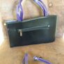NEW italian leather bag + strap Image 4