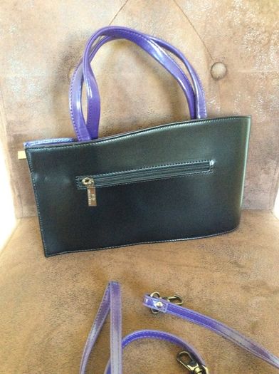 NEW italian leather bag + strap