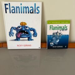 Ricky Gervais Flanimals children's book bundle