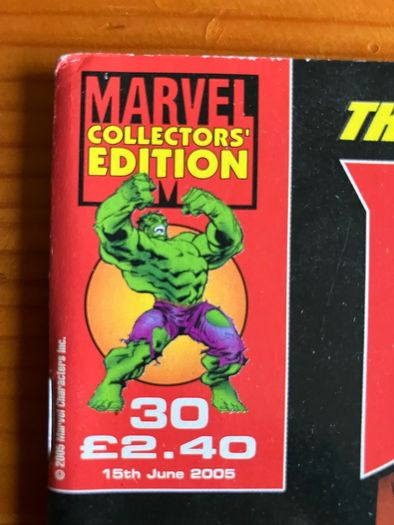 Comic: 'Daredevil And The Incredible Hulk' no.30 (15/06/2005)