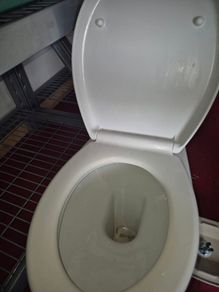 toilet with hand basin