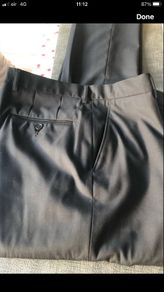 Mens  black trousers W36" x L 31"