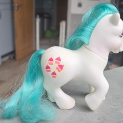 Cupcake HTF Deflocked So Soft Ponies SS MLP G1 My Little Pony