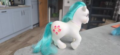 Cupcake HTF Deflocked So Soft Ponies SS MLP G1 My Little Pony