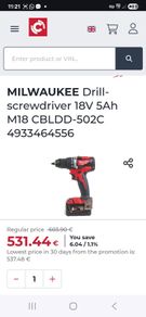 milwaukee  drill