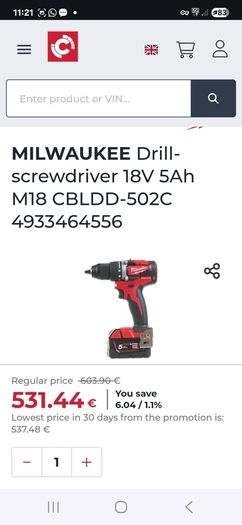 milwaukee  drill