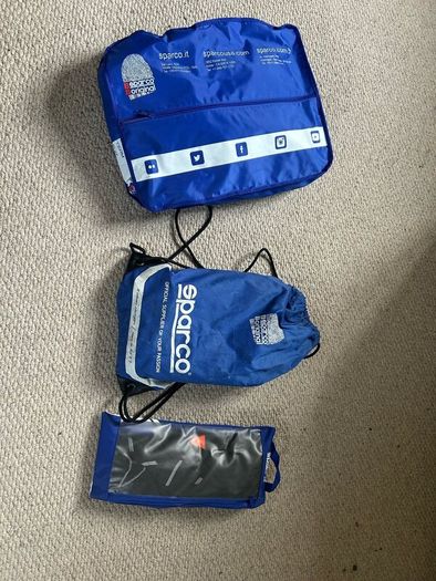 Sparco Kart-wear bundle.