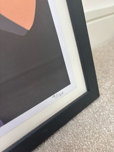 Solus Cowboy, signed limited edition print framed