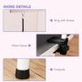 Grooming Table for Dogs Dog Grooming Table with Loop Foldable Steel Legs Non-Slip Tabletop 81x48,5x80 cm Black Image 4