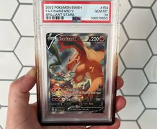 Charizard V psa 10 pokemon card