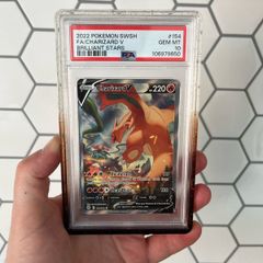 Charizard V psa 10 pokemon card