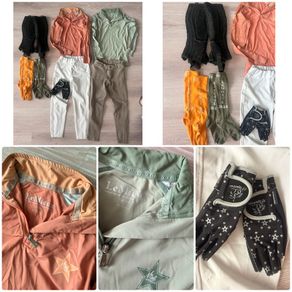 horse riding - Lemieux tops - jodhpurs- chaps - socks - gloves