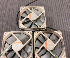 Noctua NF-P12 redux-1700 PWM, High Performance Cooling Fan, 4-Pin, 1700 RPM (120mm, Grey) - 3x