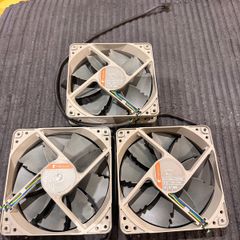 Noctua NF-P12 redux-1700 PWM, High Performance Cooling Fan, 4-Pin, 1700 RPM (120mm, Grey) - 3x