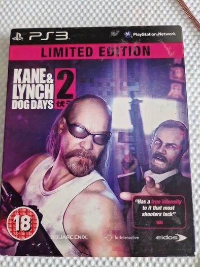 Kane & Lynch Dog Days 2 Limited Edition PlayStation3 Ps3 Games Original