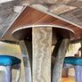 Beautiful Italian Marble table with 4 chairs Image 9
