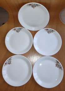 Royal Doulton Air India bone china small plates, set of 5
