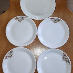Royal Doulton Air India bone china small plates, set of 5