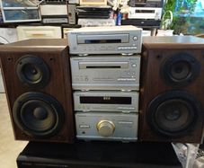 Technics cd,radio and cassette deck.