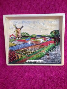 Vintage Wall Plaque Of Holland
