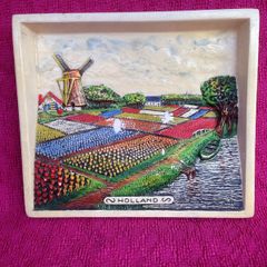 Vintage Wall Plaque Of Holland
