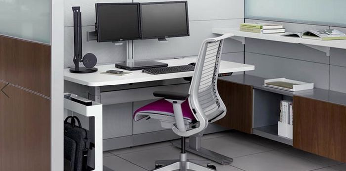 Steelcase Eyesite Dual Monitor Arm